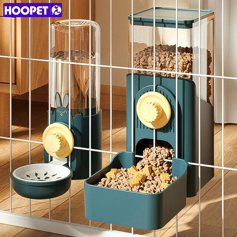 Hoopet Automatic Pet Bowls Cage Hanging Feeder for Dogs