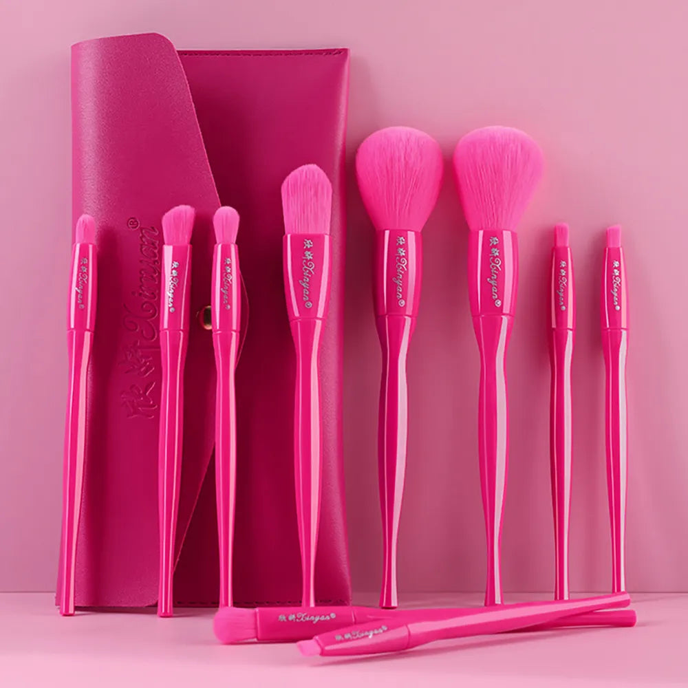 Multiple Color Makeup Brushes Set